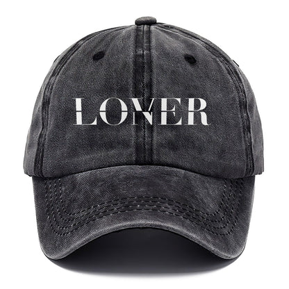 Lover Loner Split Feelings Classic Cap – Graphite