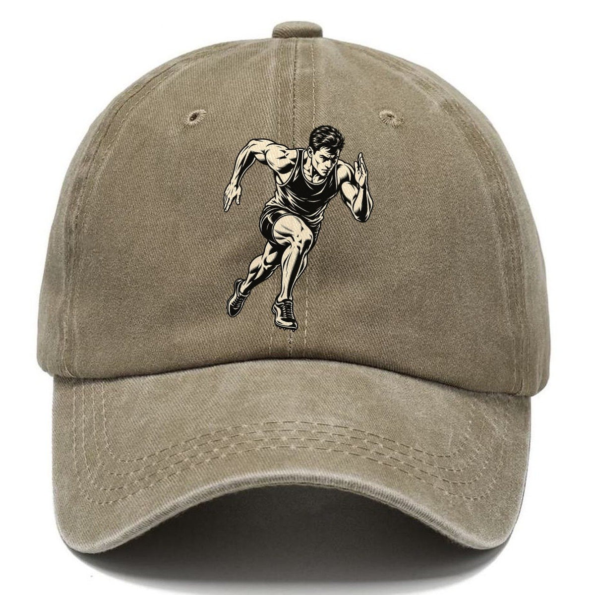 Sprinter First Three Steps Global Sports Ink Figures Classic Cap – Warm Sand