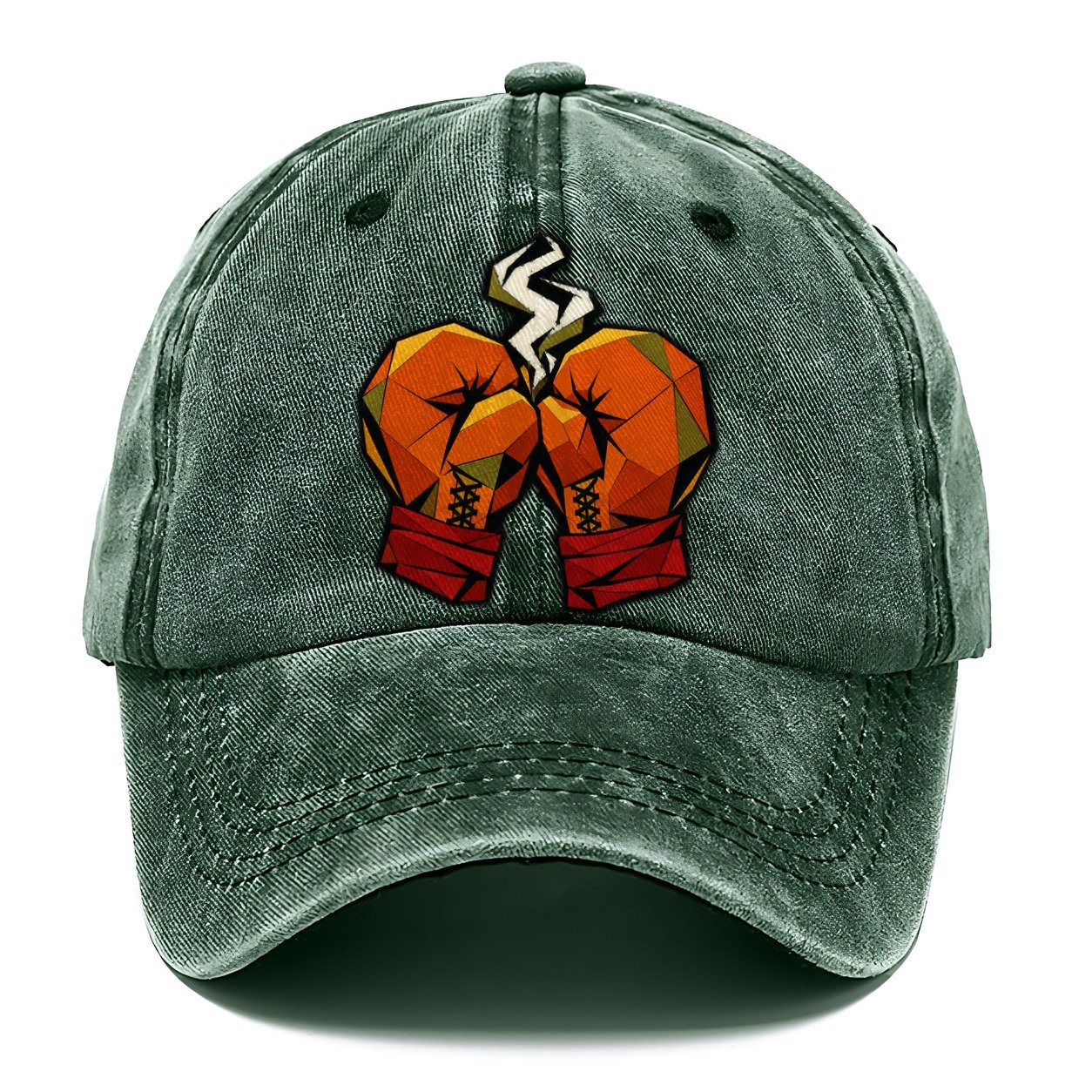 Boxing Gloves Pair Classic Cap – Forest Mist