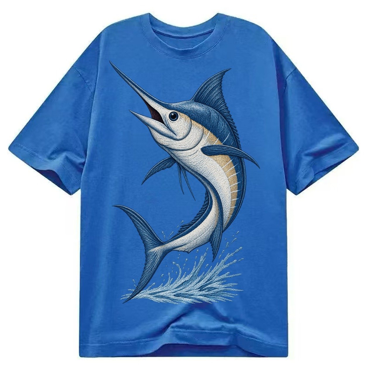 Marlins Majesty Classic T-shirt – Blue