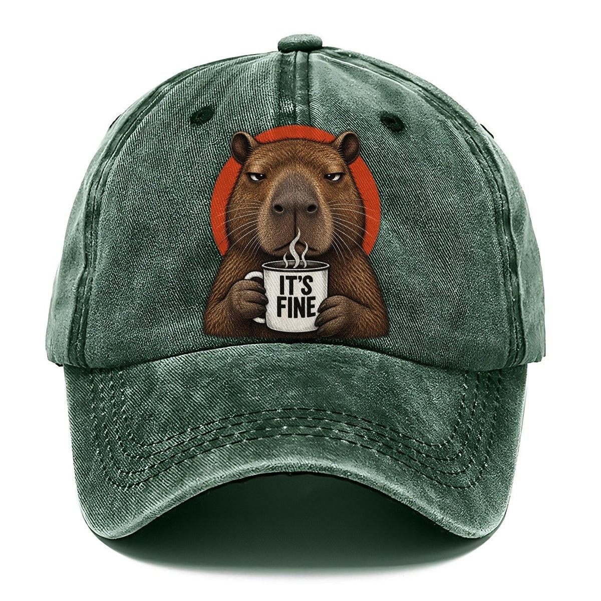 Capybara Mug Truths Classic Cap – Forest Mist