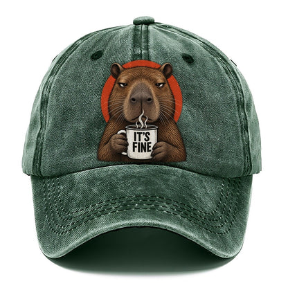 Capybara Mug Truths Classic Cap – Forest Mist