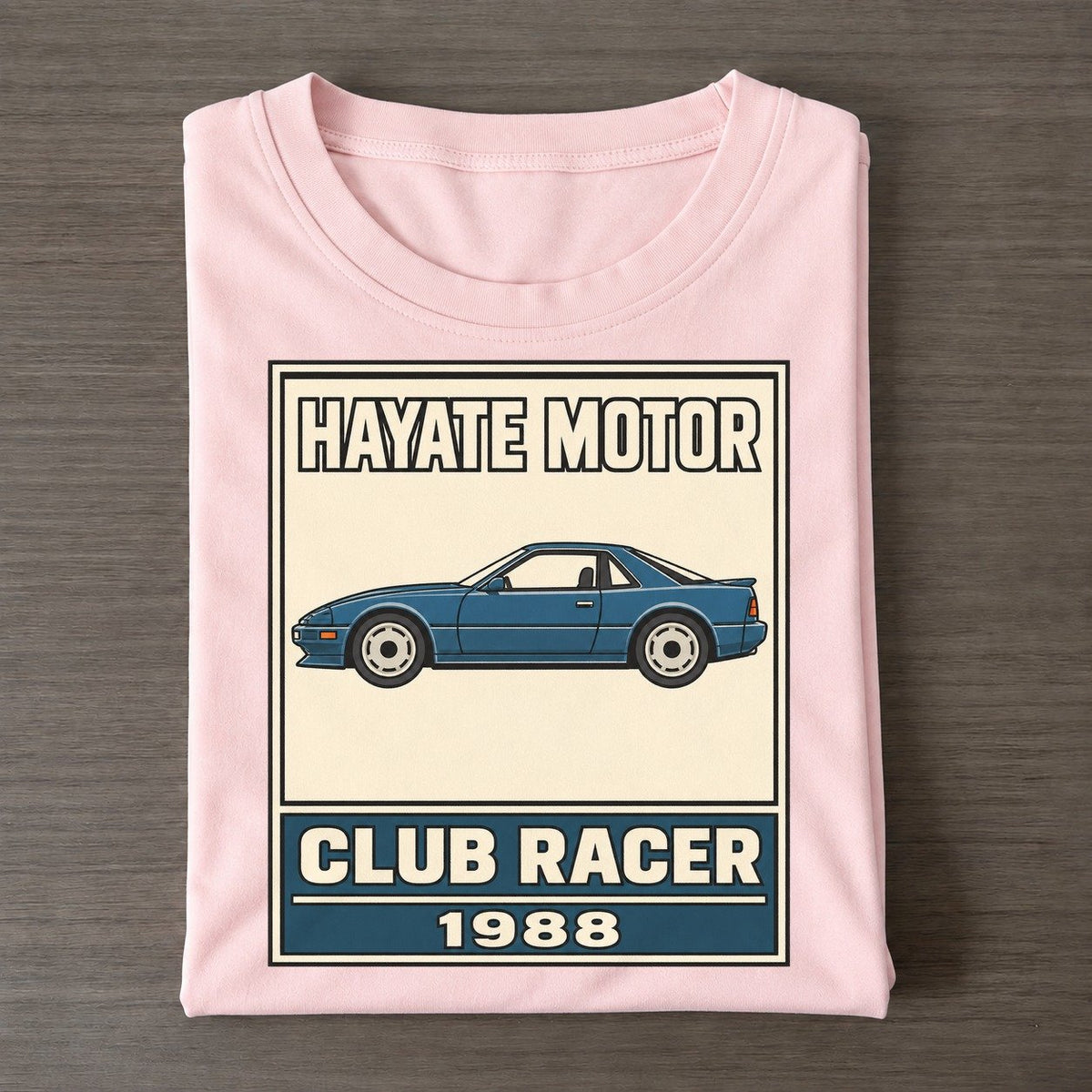 Hayabusa Club Racer Showa Speed Plates Classic T-shirt – Pink