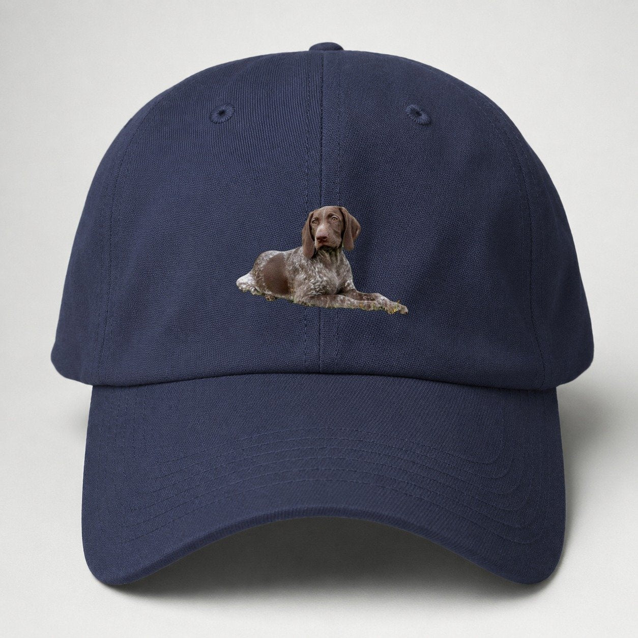 German Shorthaired Pointer 2 Baseball Cap – Twilight Navy