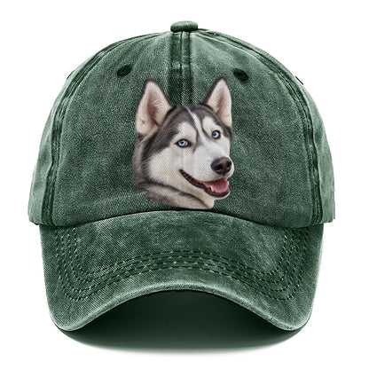 Husky Looking Back Everyday Originals Classic Cap – Forest Mist