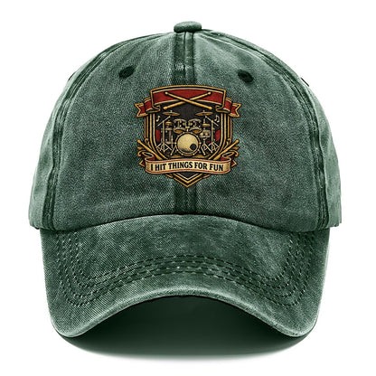 Drummer Humor Classic Cap – Forest Mist