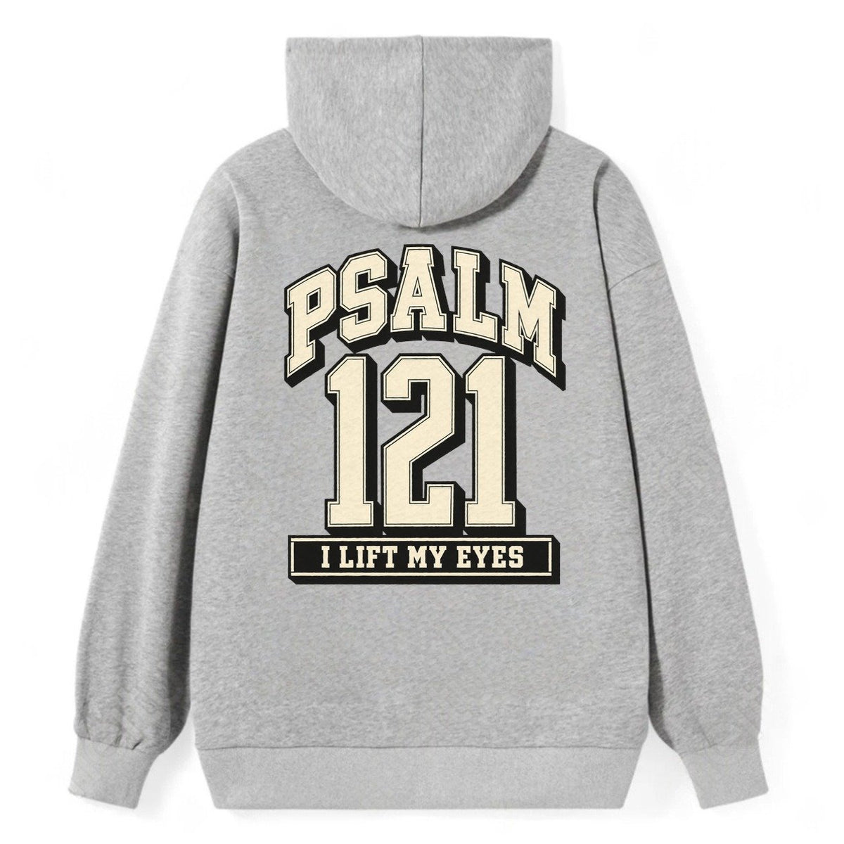 Psalm 121 Varsity Chapel Varsity Classic Pullover Hoodie – Grey
