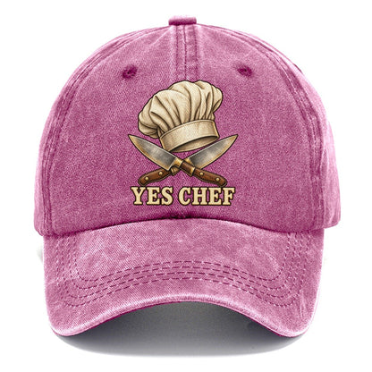 Chef Hat Yes Chef Fan Favorites Classic Cap – Dusty Rose