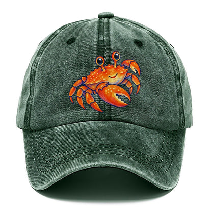 Crab Side Scuttle Sea Sprite Classic Cap – Forest Mist