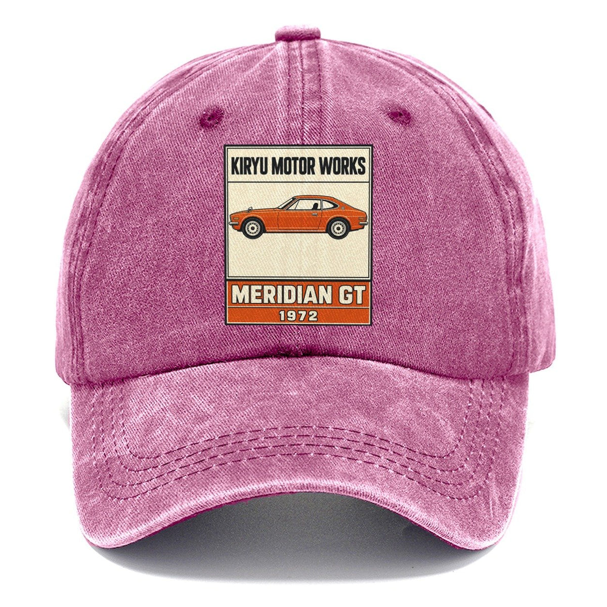 Kiryu Meridian Gt Showa Speed Plates Classic Cap – Dusty Rose