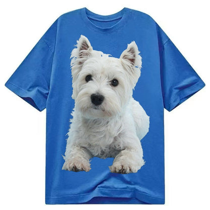 West Highland White Terrier Classic T-shirt – Blue