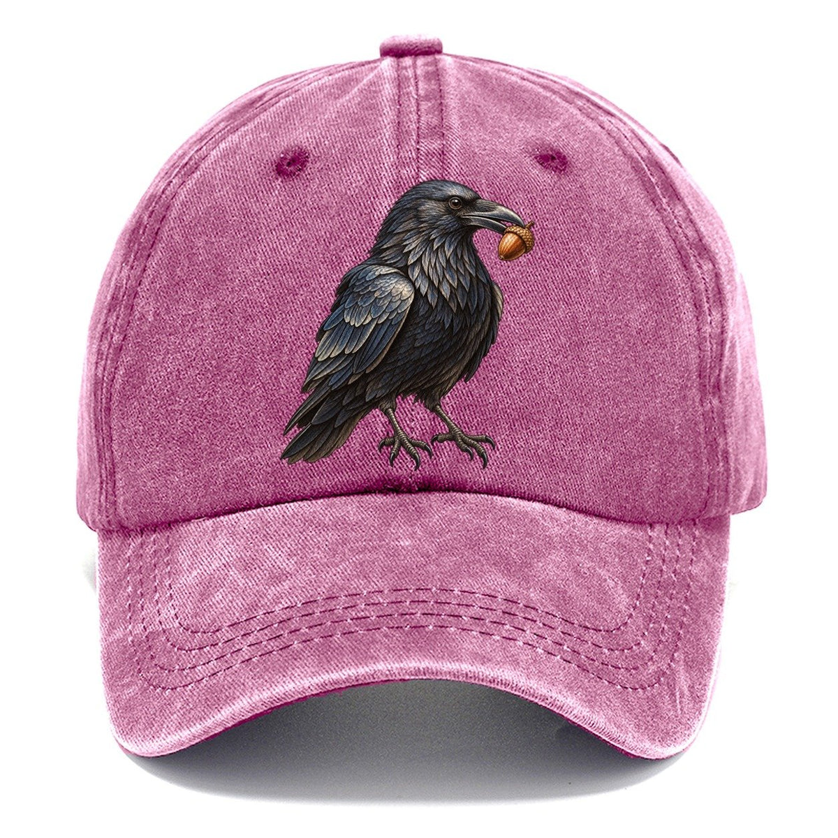 Raven With Acorn Everyday Originals Classic Cap – Dusty Rose