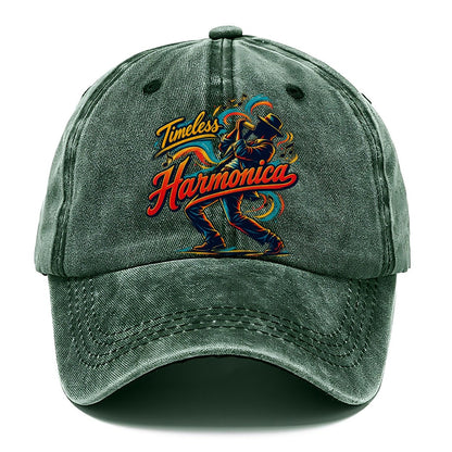 Timeless Harmonica Music Instruments Classic Cap – Forest Mist