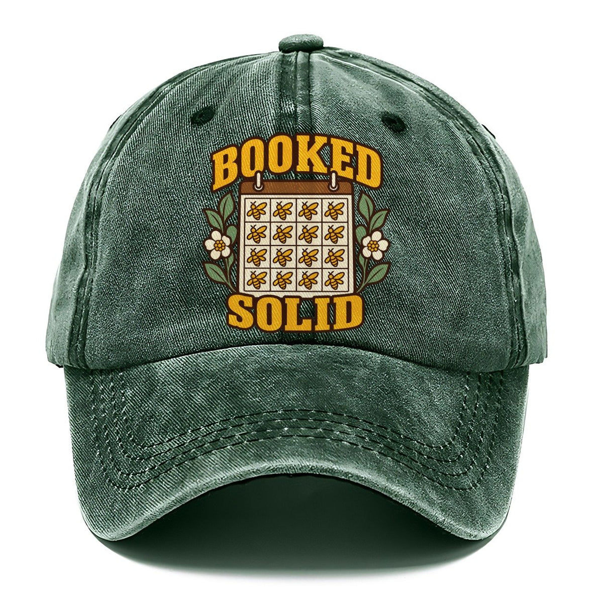 Booked Solid Beekeeping Classic Cap – Forest Mist
