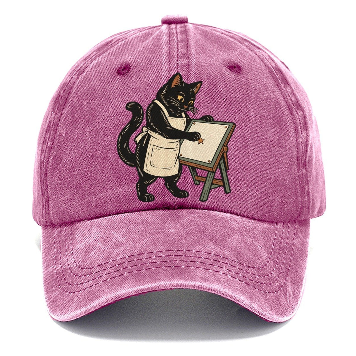 Black Cat Mapmaker Sundown Familiars Classic Cap – Dusty Rose