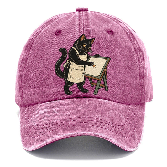 Black Cat Mapmaker Sundown Familiars Classic Cap – Dusty Rose