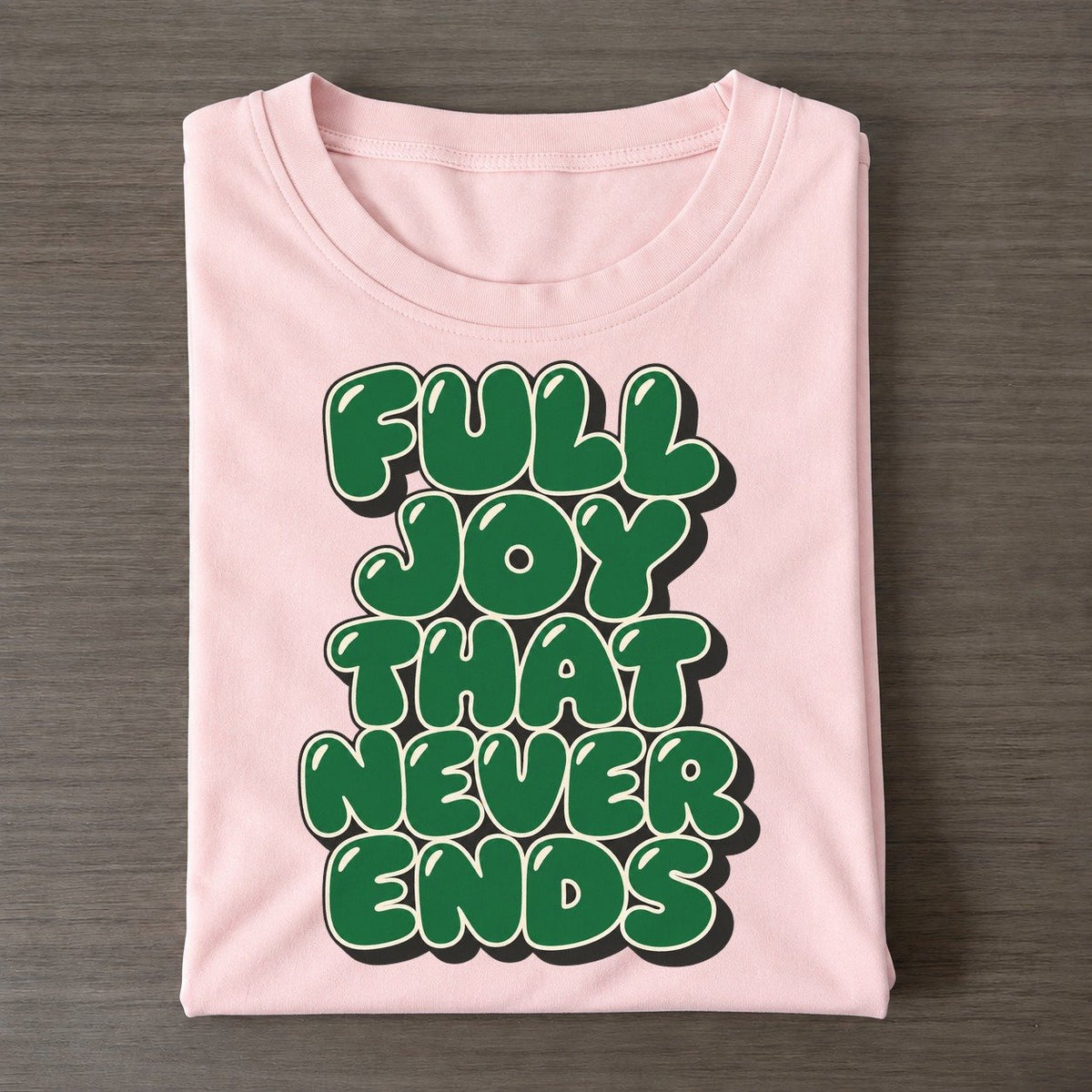 Full Joy That Never Ends Sunday Puff Classic T-shirt – Pink