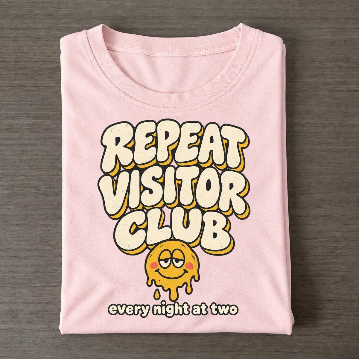 Early Risers Running On Fumes Club Classic T-shirt – Pink