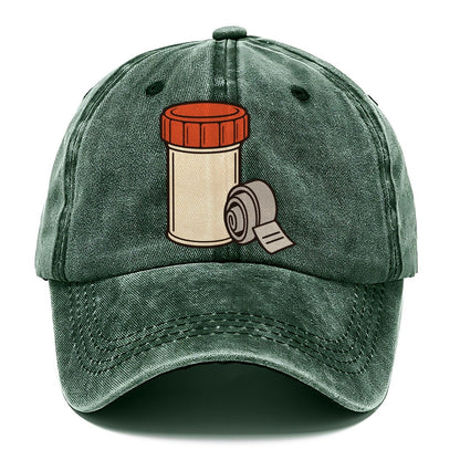 Micro Tube And Log Roll Geocaching Classic Cap – Forest Mist