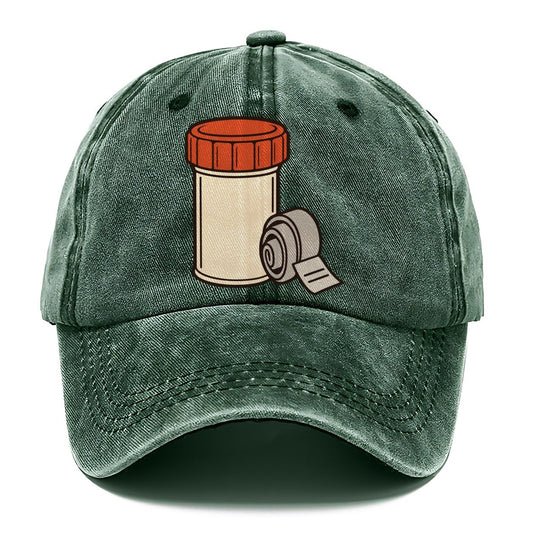 Micro Tube And Log Roll Geocaching Classic Cap – Forest Mist