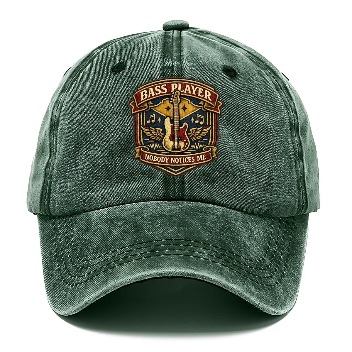 Bass Player Humor Classic Cap – Forest Mist