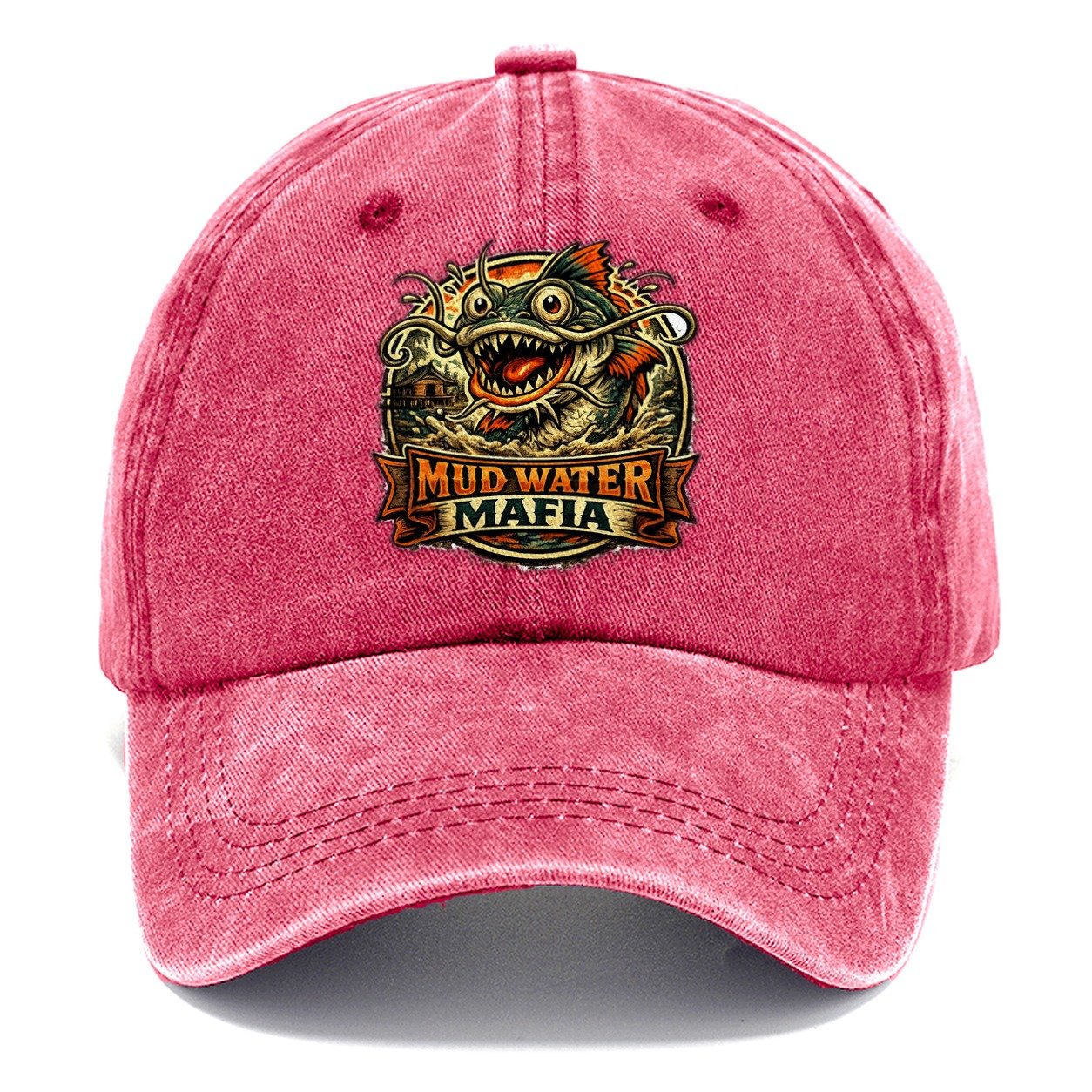 Mud Water Mafia Classic Cap – Pomegranate Blush