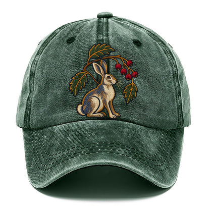 Scottish Rowan And Mountain Hare Uk Culture Heritage Classic Cap – Forest Mist