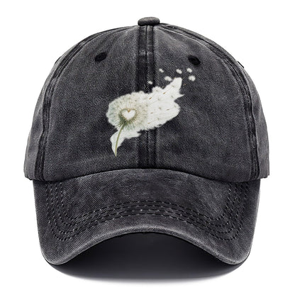 Claddagh Symbol Washed Classic Cap – Graphite