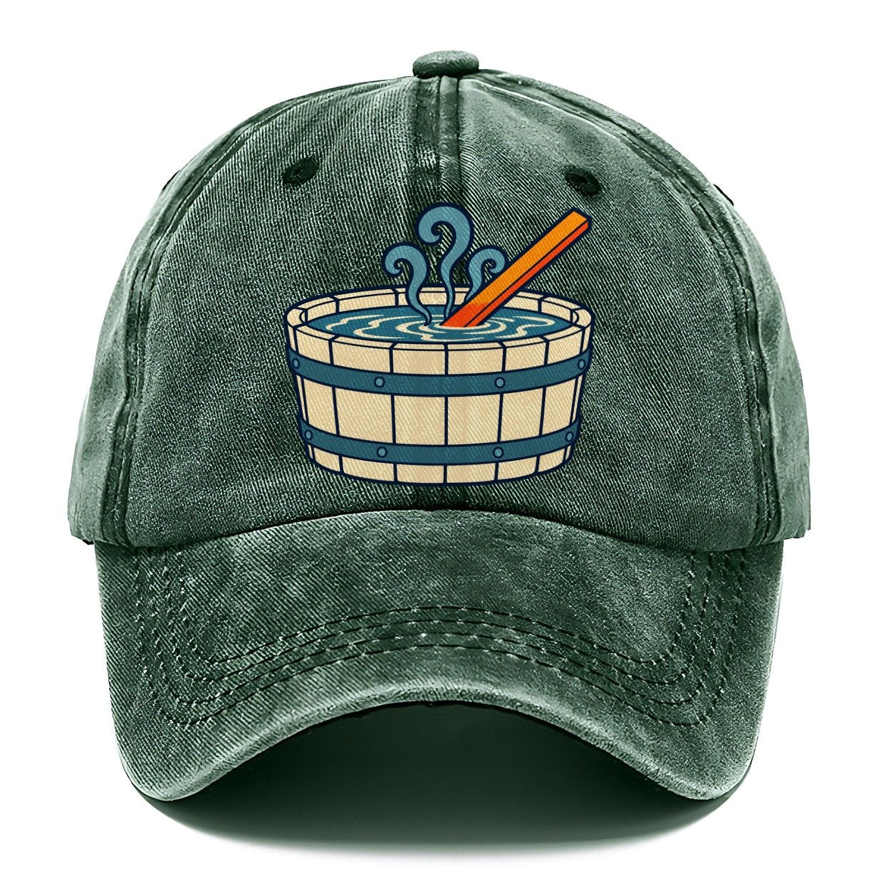 Quench Tub And Bar Blacksmithing Classic Cap – Forest Mist