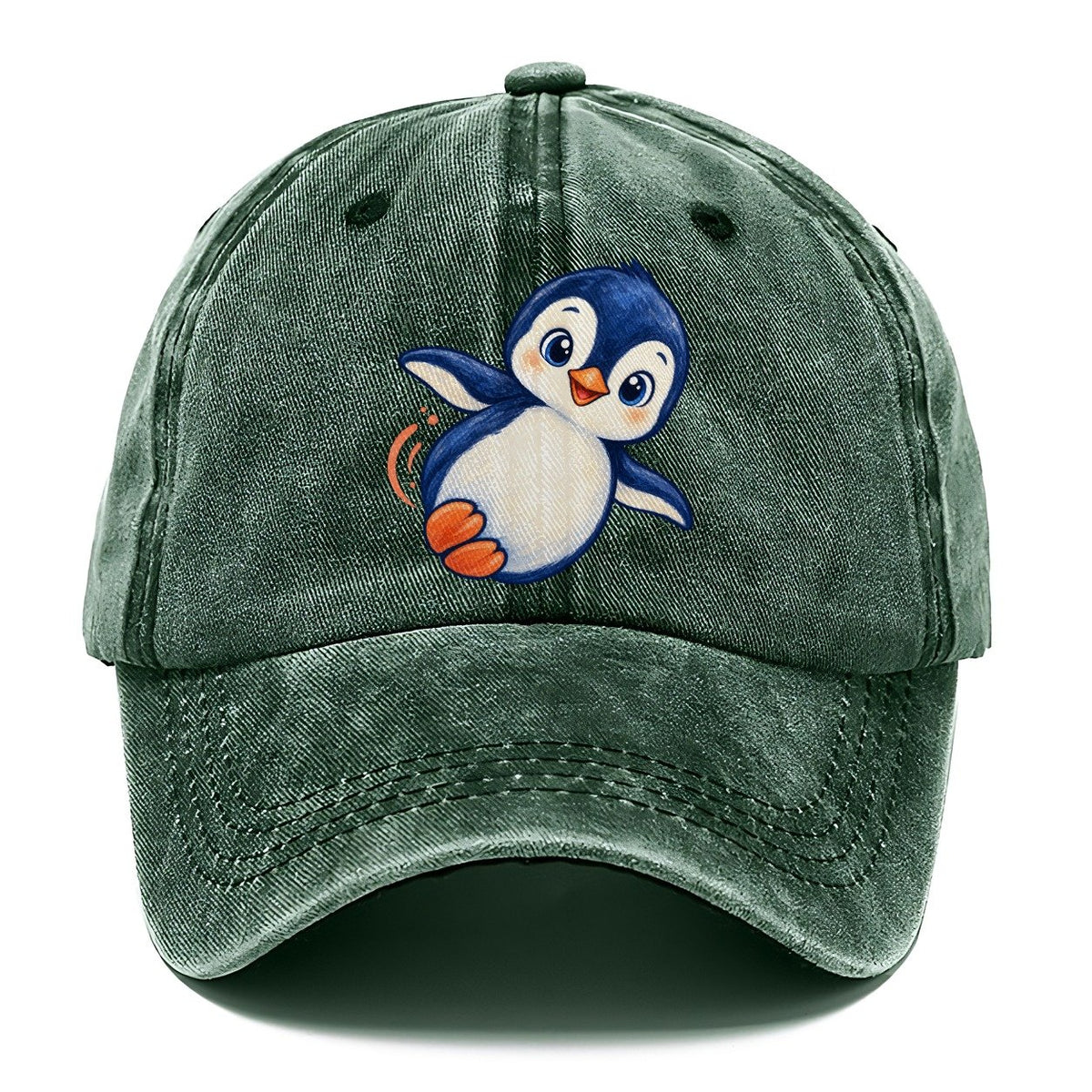 Penguin Side Slide Sea Sprite Classic Cap – Forest Mist