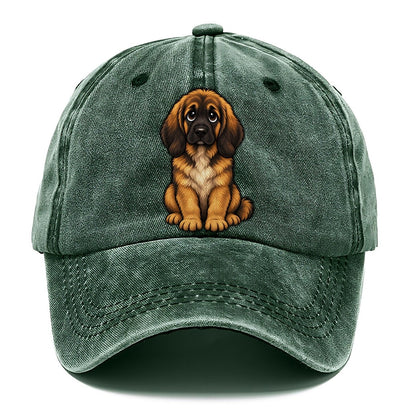 Leonberger Sitting Sweetheart Classic Cap – Forest Mist