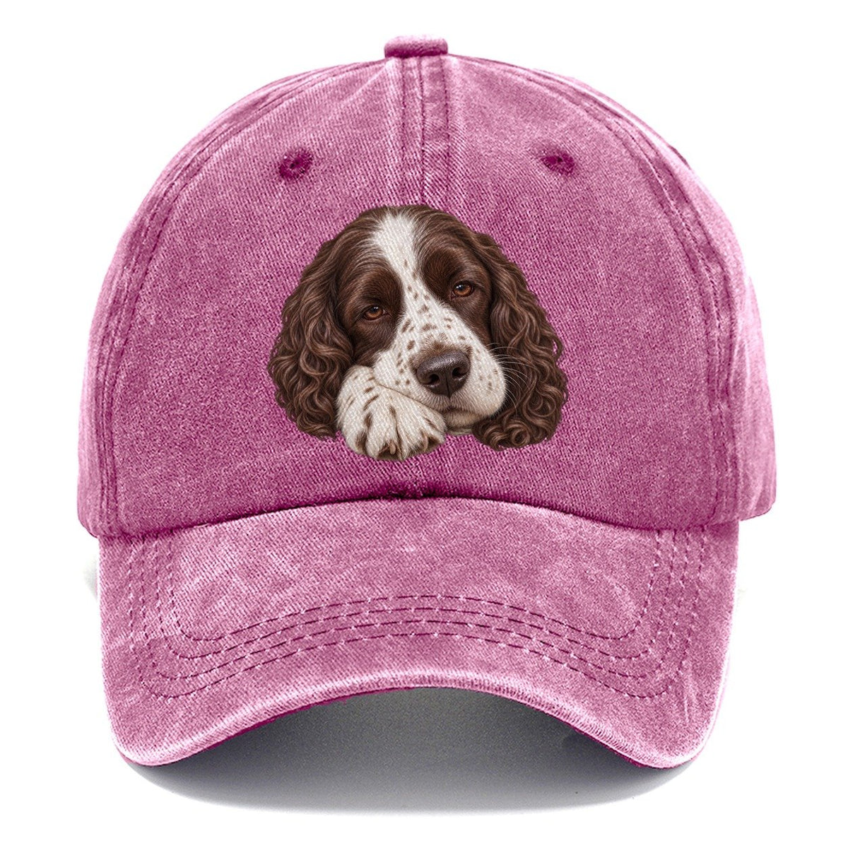 Springer Sleepy Paw Fold Pastimes Companions Classic Cap – Dusty Rose
