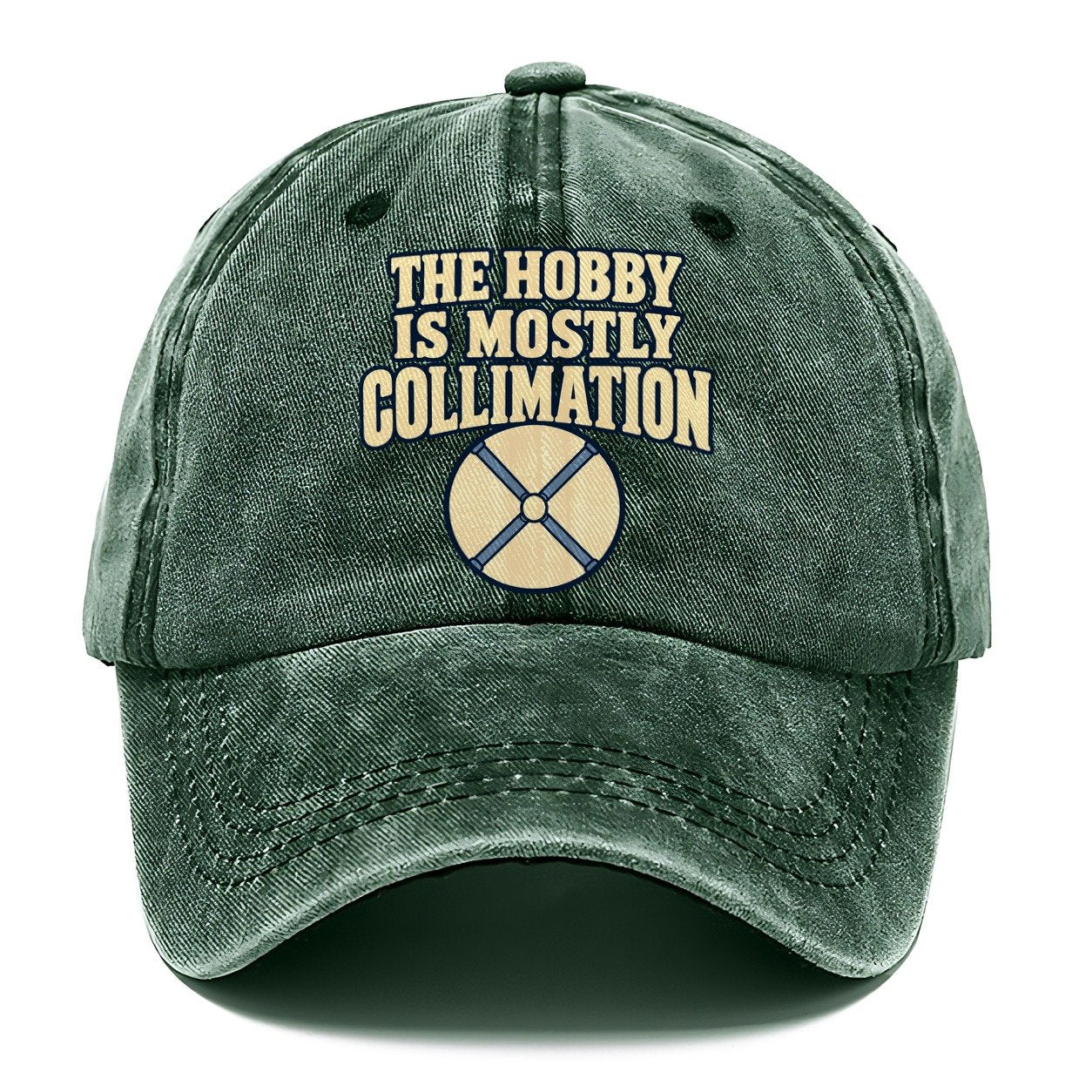 The Hobby Is Mostly Collimation Astronomy And Stargazing Classic Cap – Forest Mist