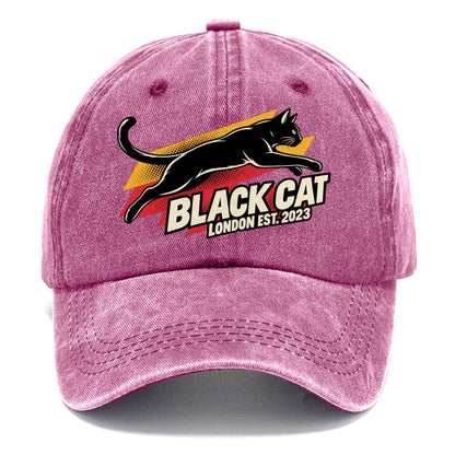 Black Cat London Pop Art Classic Cap – Dusty Rose