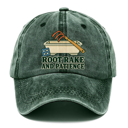 Root Rake And Patience Bonsai Classic Cap – Forest Mist