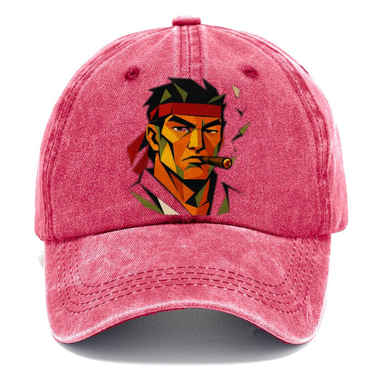 Karate Face Headband Classic Cap – Pomegranate Blush