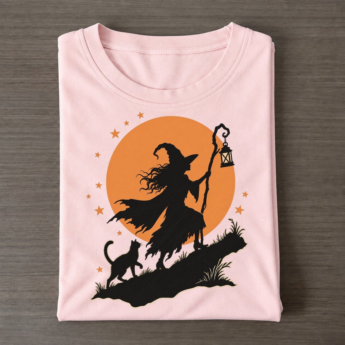 Lantern Witch Full Moon Classic T-shirt – Pink