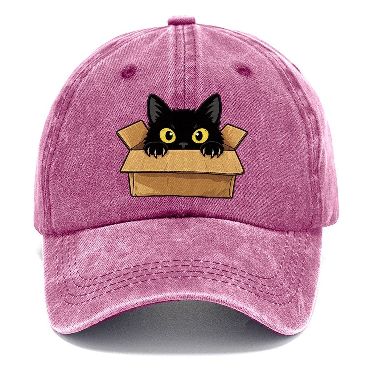 Black Cat Cardboard Box Fan Favorites Classic Cap – Dusty Rose