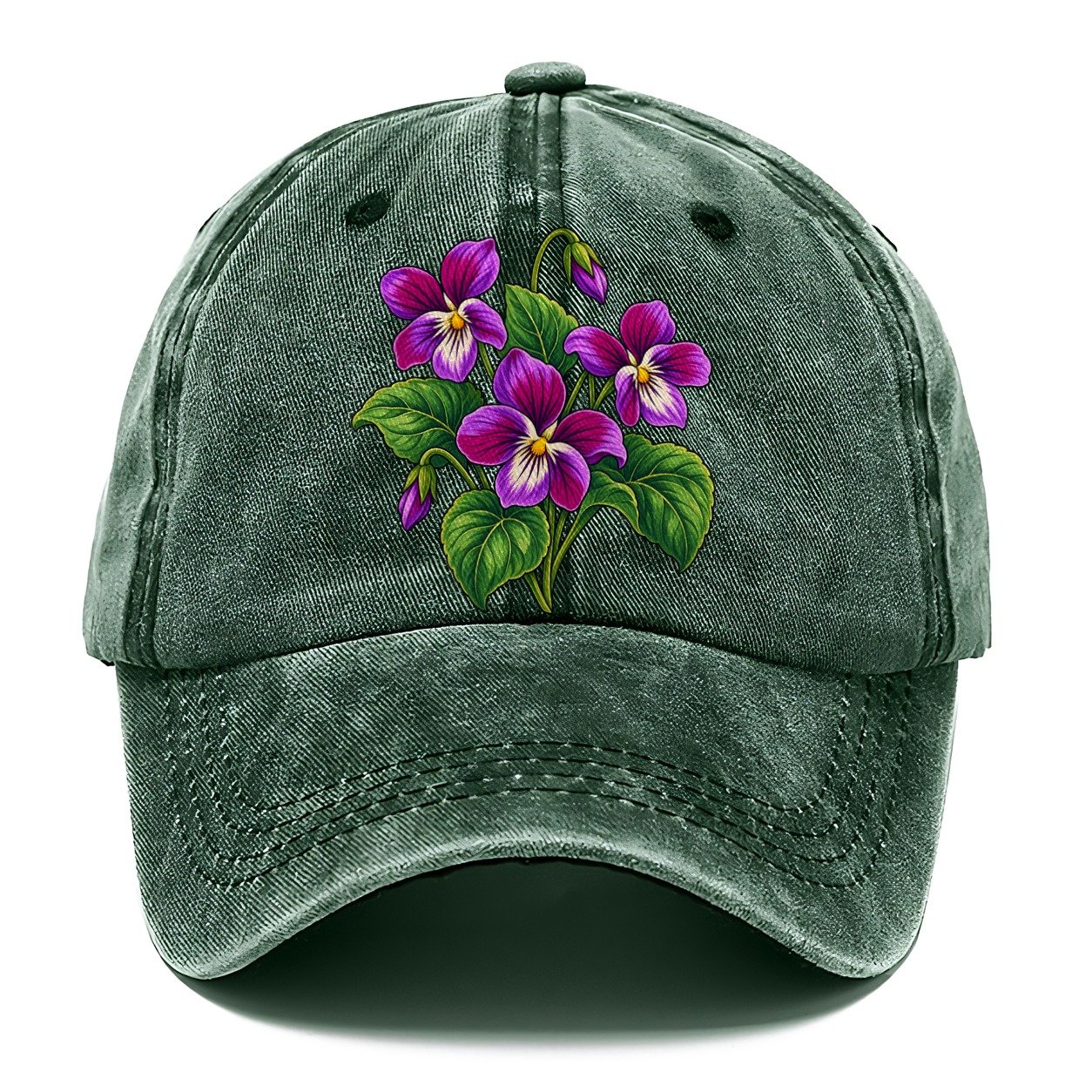 New Brunswick Purple Violet Canada Cultural Icons Classic Cap – Forest Mist