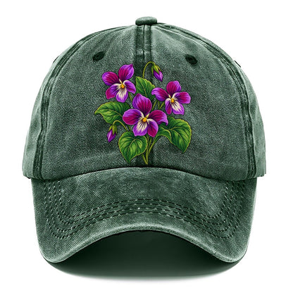 New Brunswick Purple Violet Canada Cultural Icons Classic Cap – Forest Mist