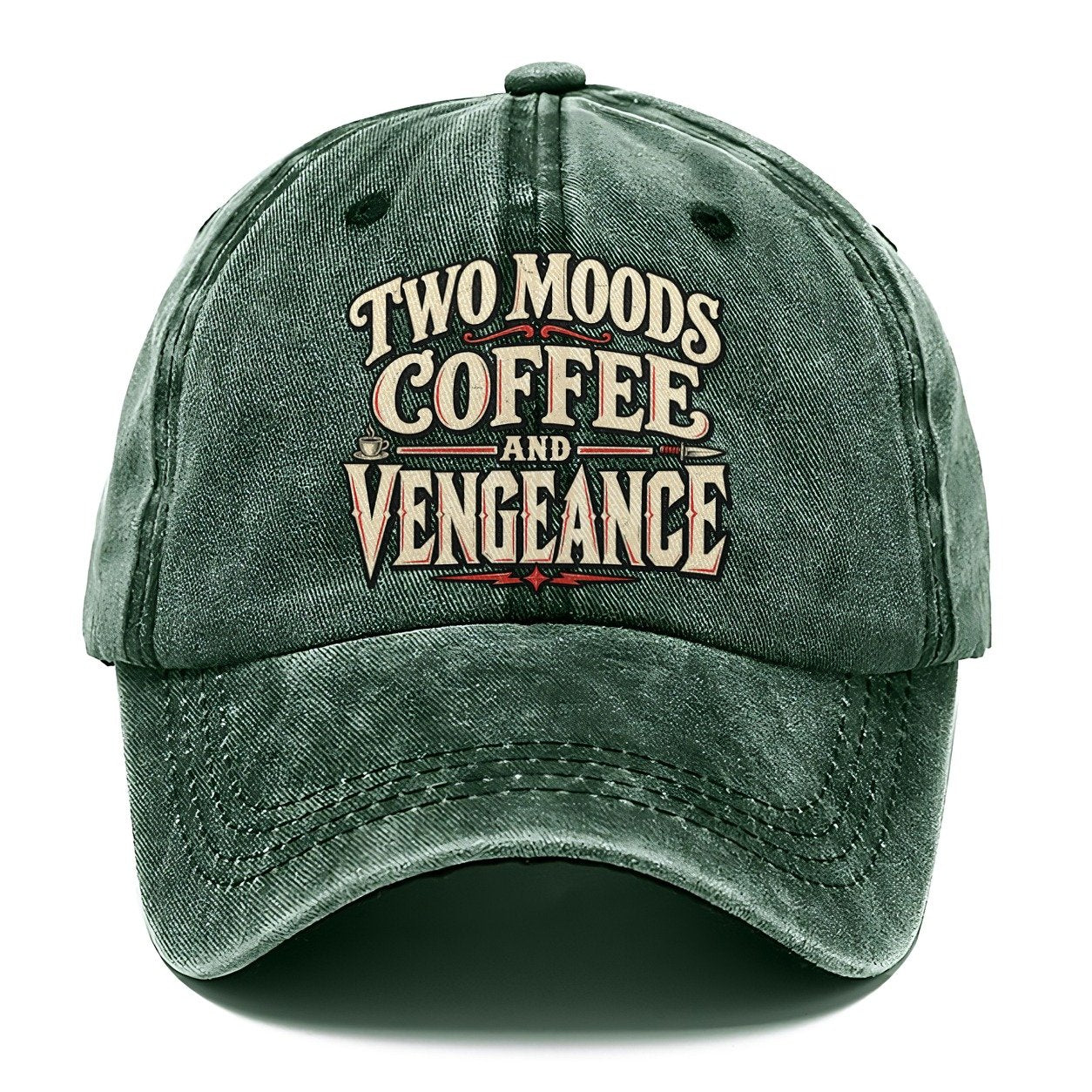 Two Moods Coffee And Vengeance American Wit Classic Cap – Forest Mist