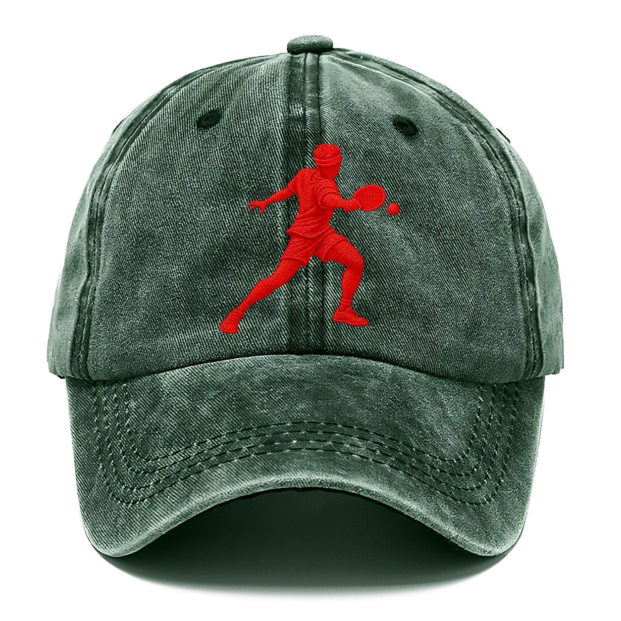 Table Tennis Forehand Loop Micro Motion Mark Classic Cap – Forest Mist
