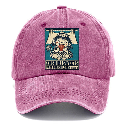 Zashiki Sweets Yokai Night Market Classic Cap – Dusty Rose