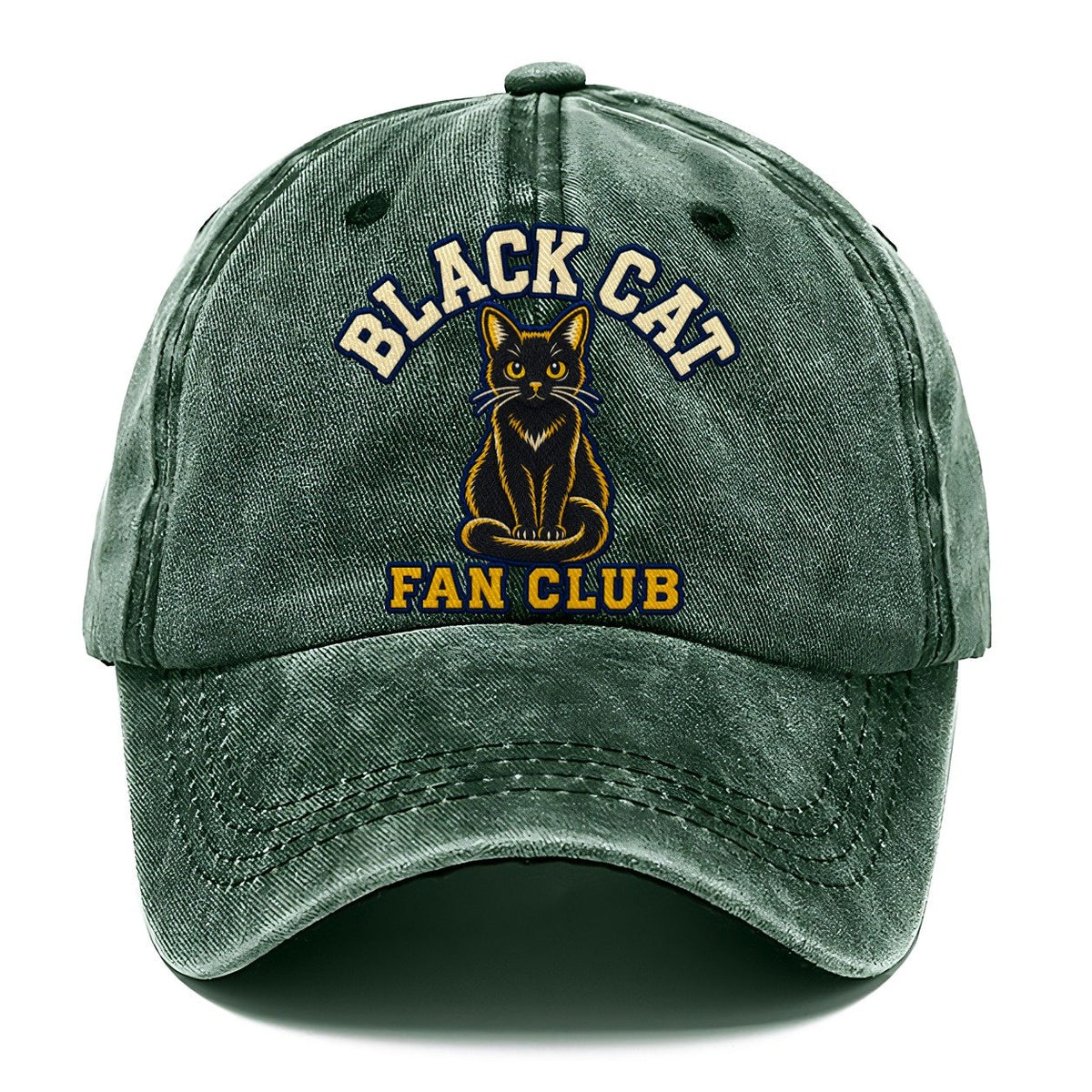 Black Cat Fan Club Classic Cap – Forest Mist