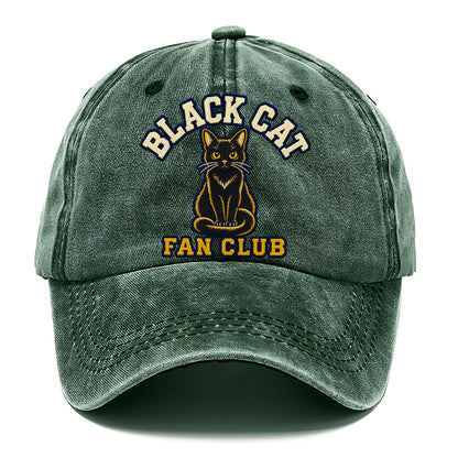 Black Cat Fan Club Classic Cap – Forest Mist
