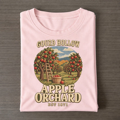 Apple Orchard Gourd Hollow Classic T-shirt – Pink