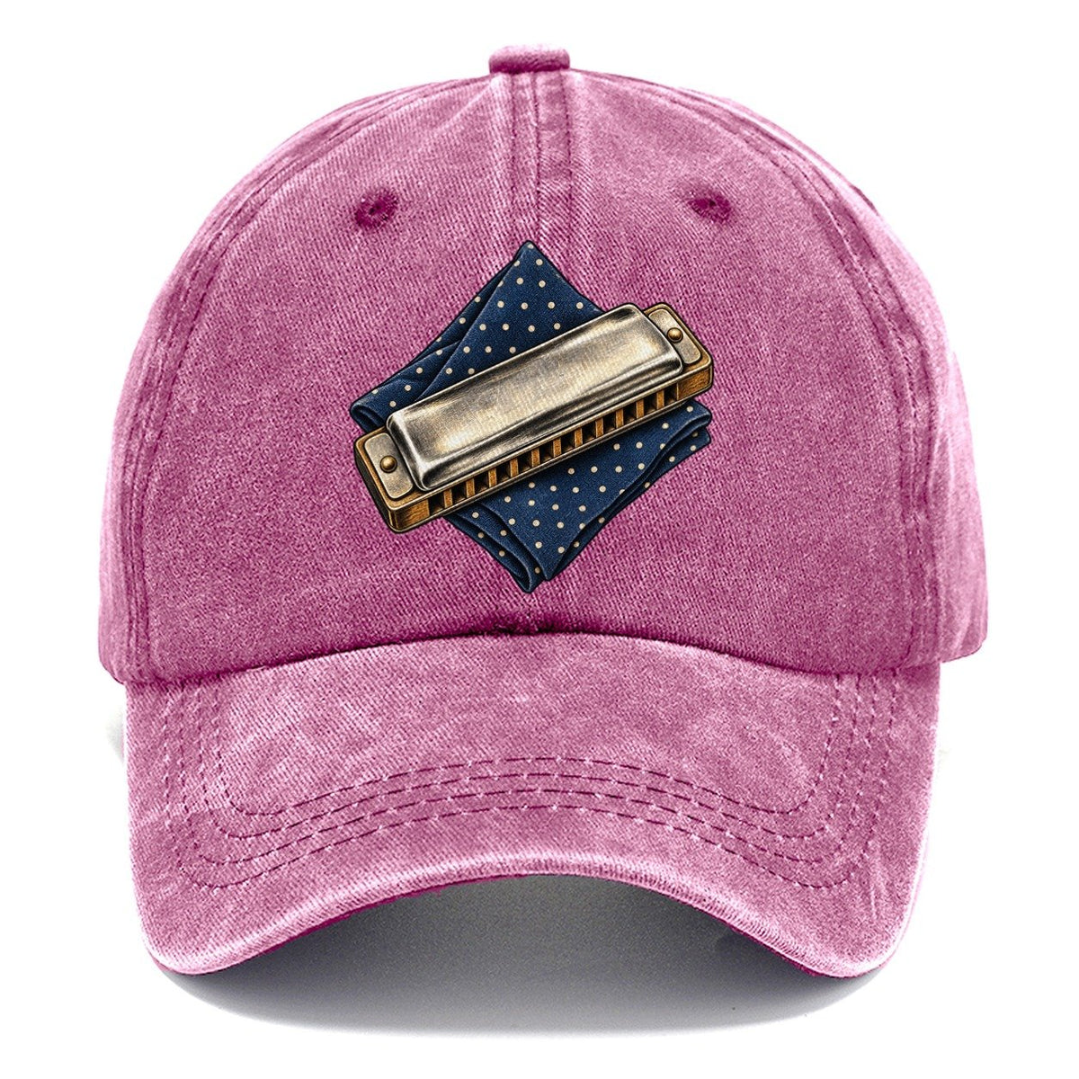 Harmonica Indigo Fold Pastimes Companions Classic Cap – Dusty Rose