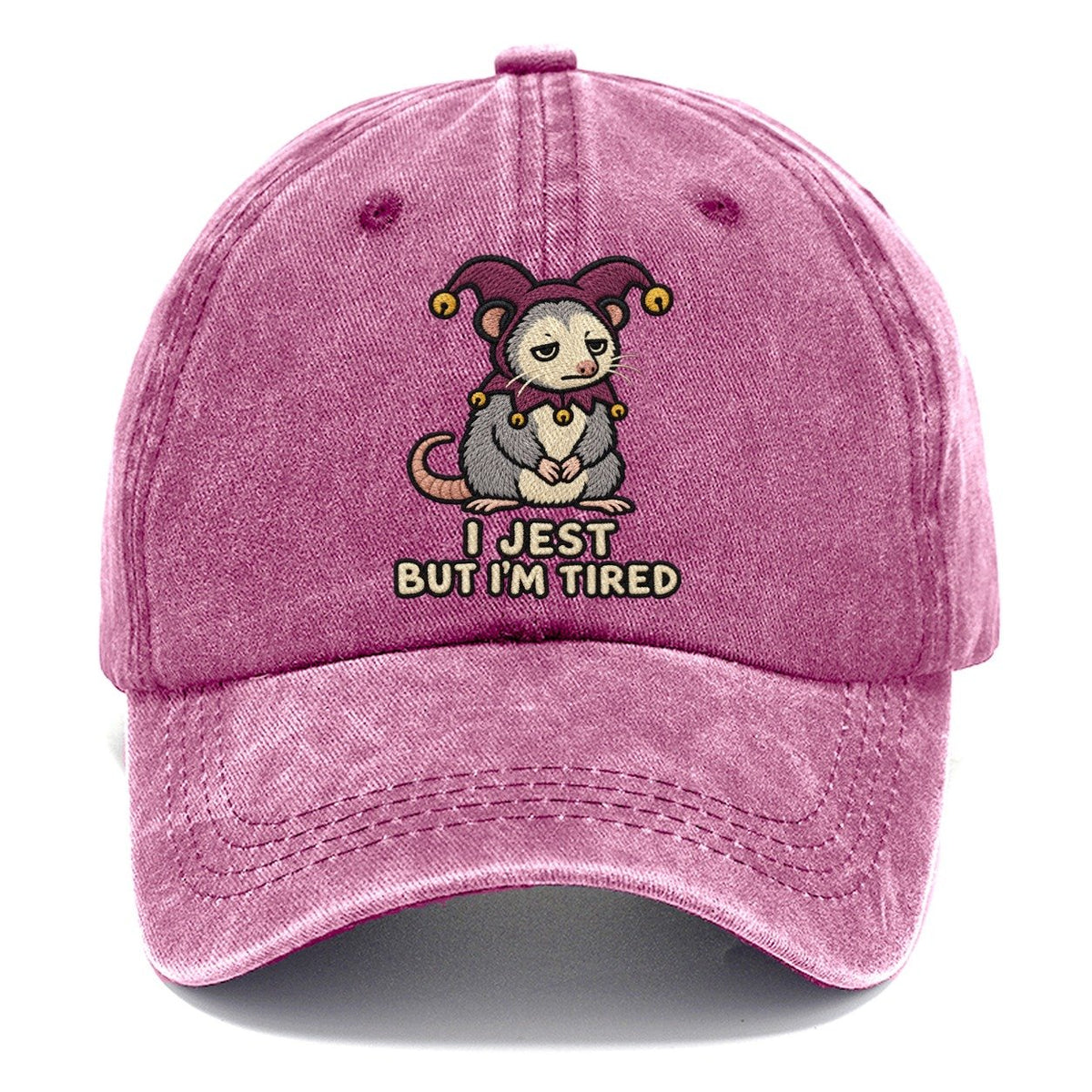Possum Jester Weary Court Classic Cap – Dusty Rose