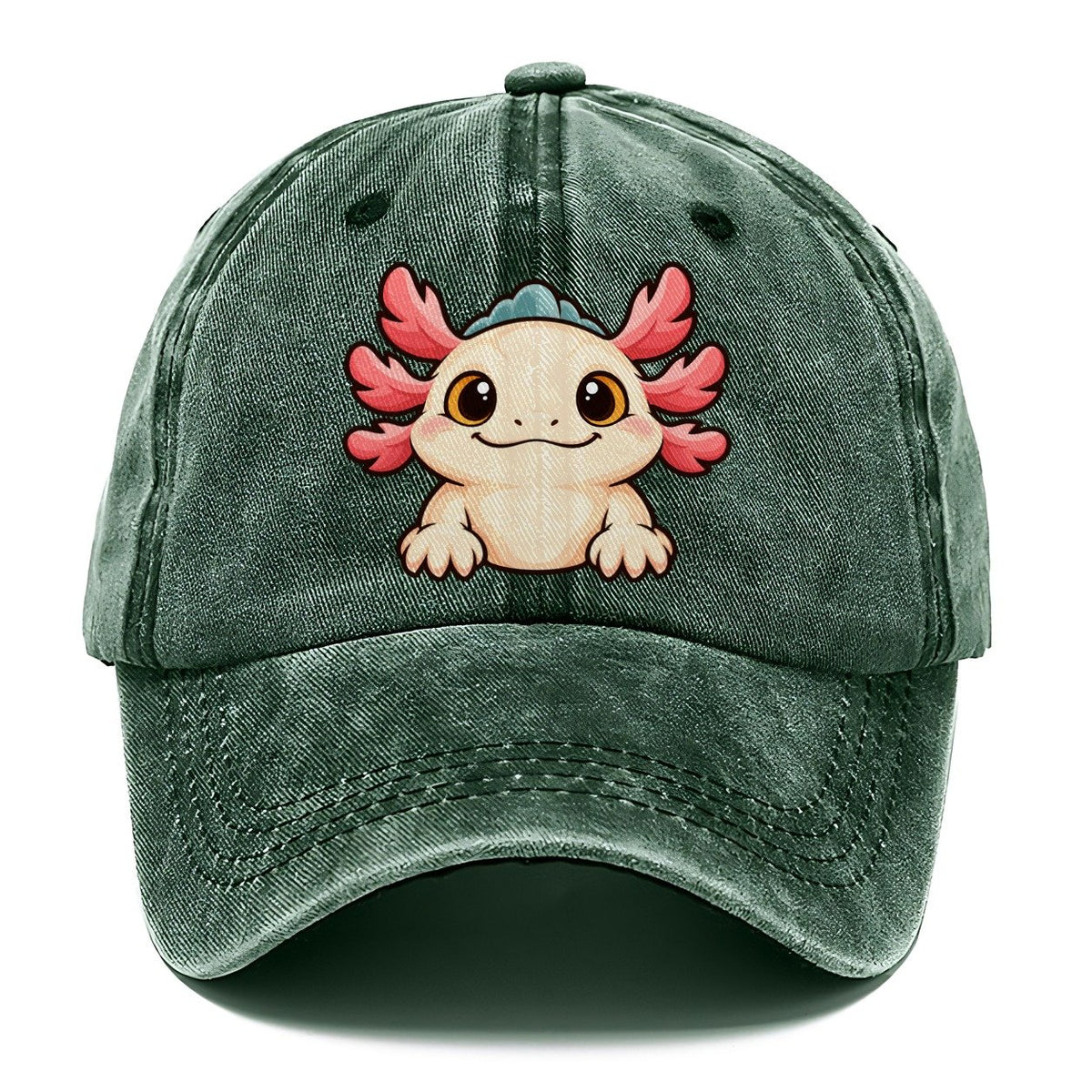 Tank Room Axolotl Aquarium Keeping Classic Cap – Forest Mist