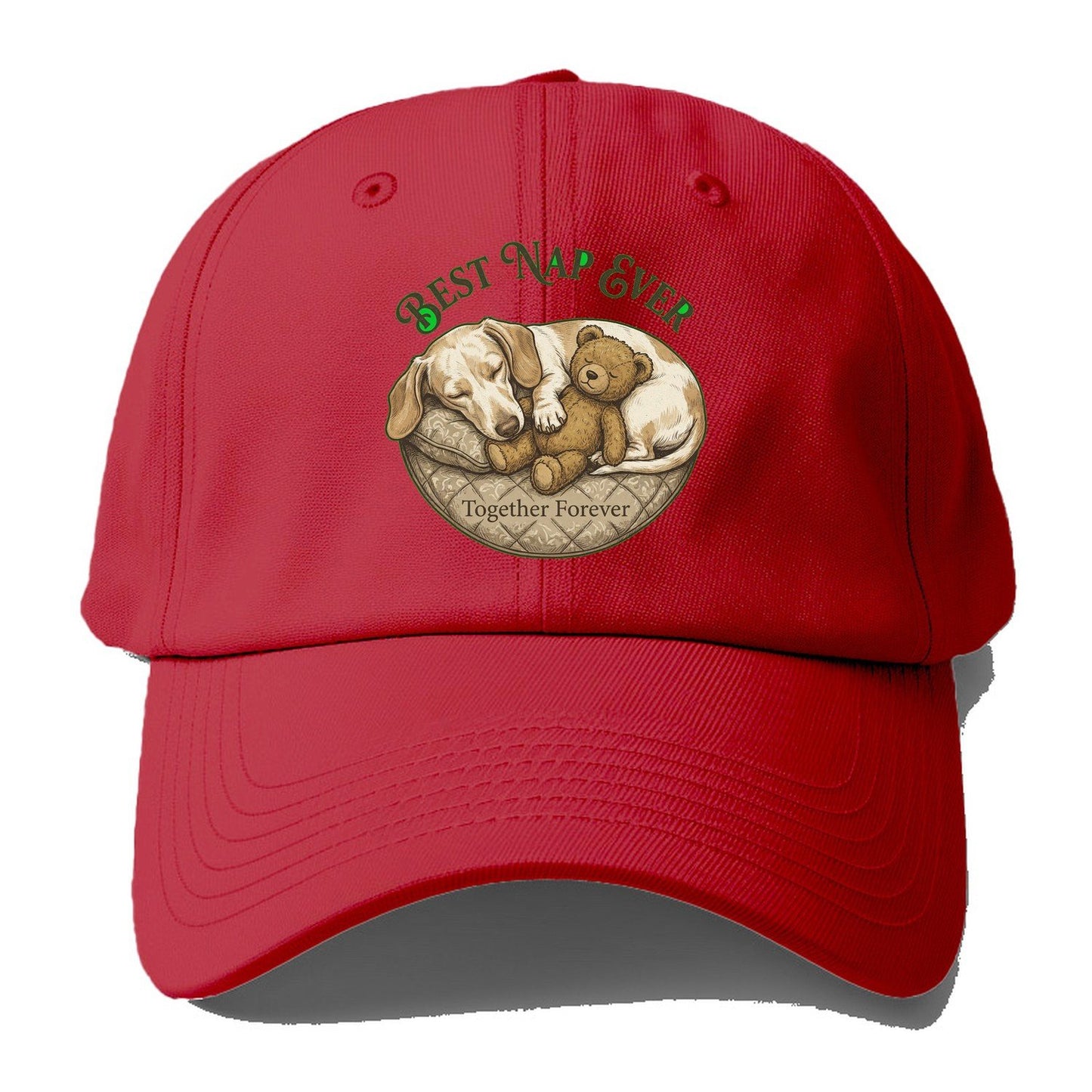 Best Nap Ever Baseball Cap – Red